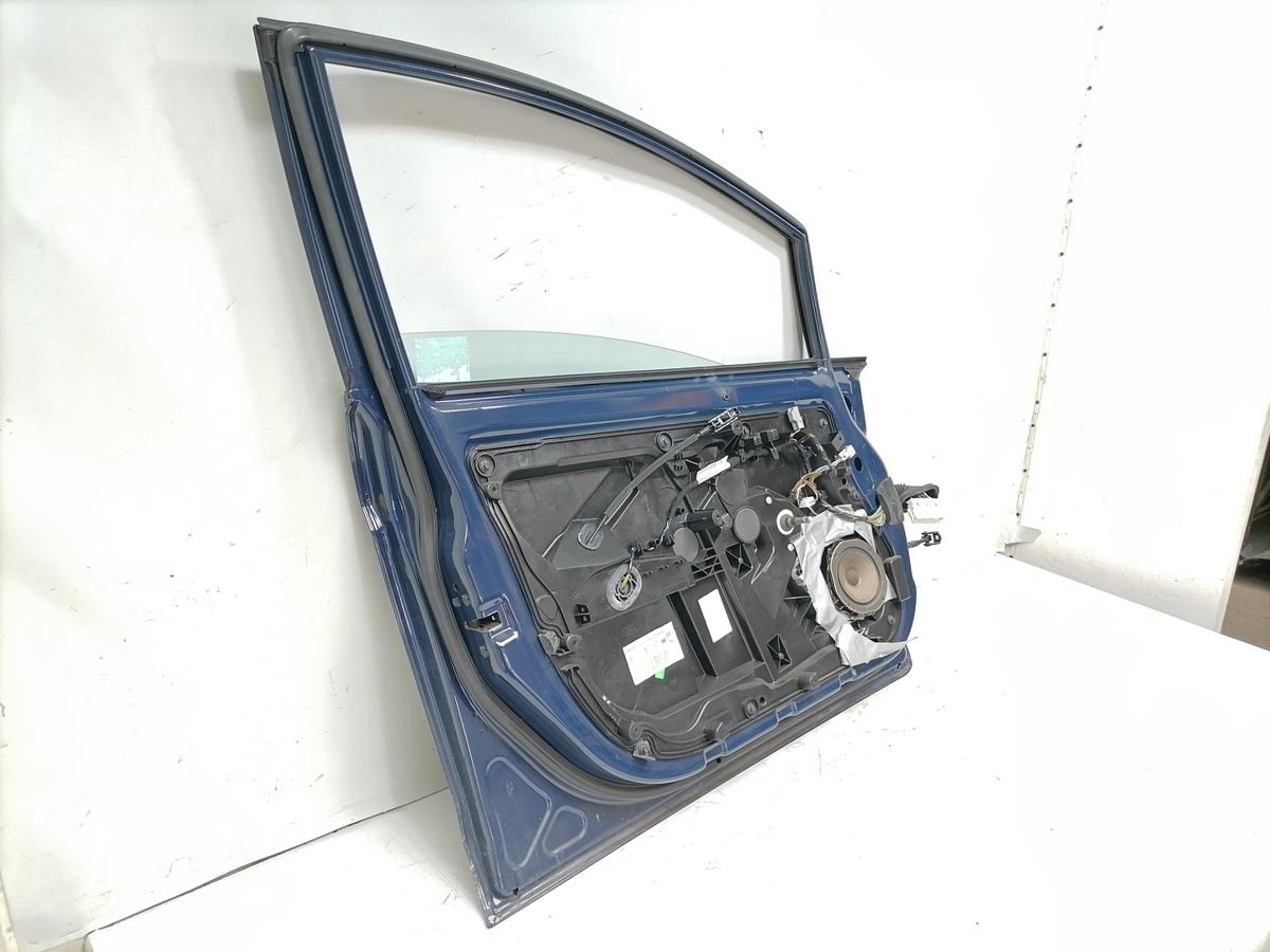 Ford Fiesta JA8 original T&uuml;r vorn links Blazer Blau 3-T&uuml;rer Bj.2009